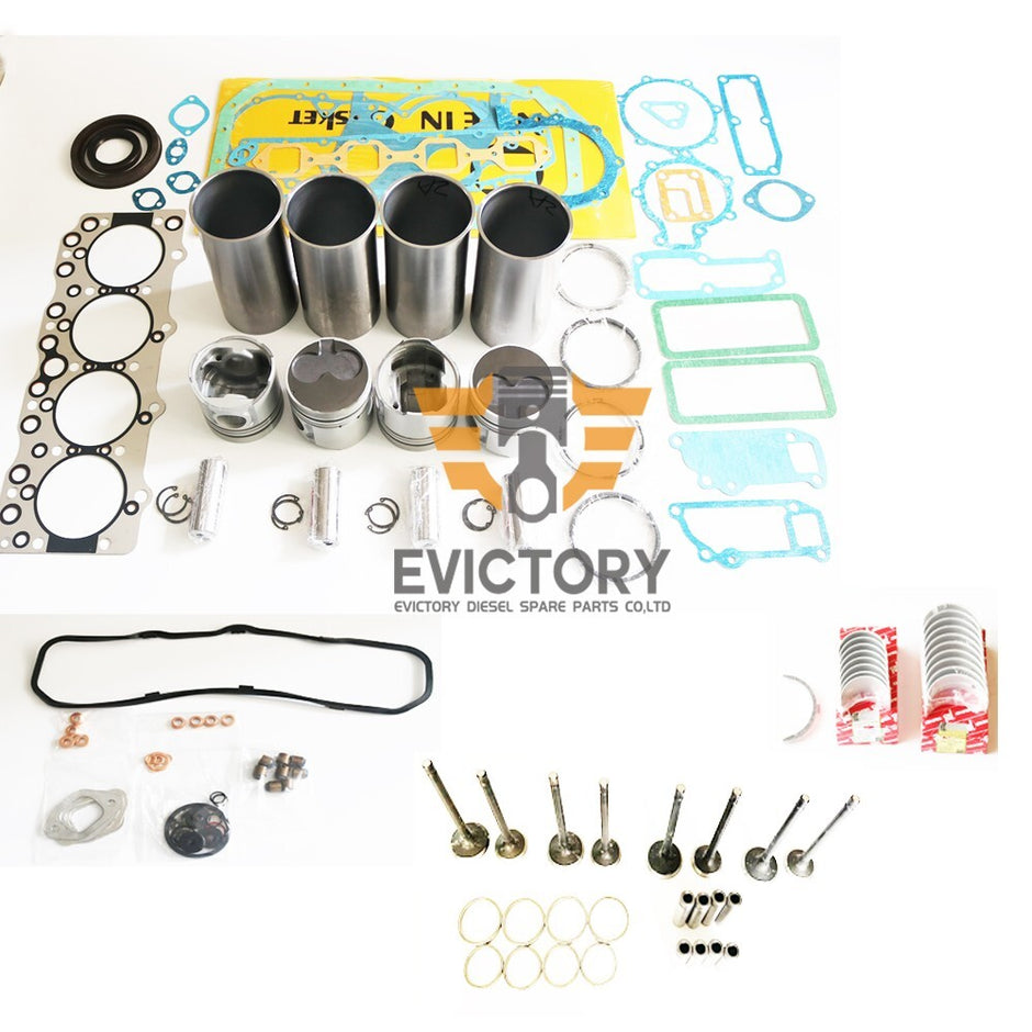 for ISUZU 4BD2-T 4BD2T 4BD2 rebuild kit valve guide seat Chevrolet  GMC Chevy