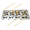 For Kubota V3300DI V3300T V3300-DI-T V3300 Cylinder head 16V + Full gasket kit