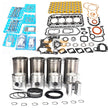 For YUNNEI 4100QBZL Rebuild overhaul Kit Piston ring liner  head gasket bearing