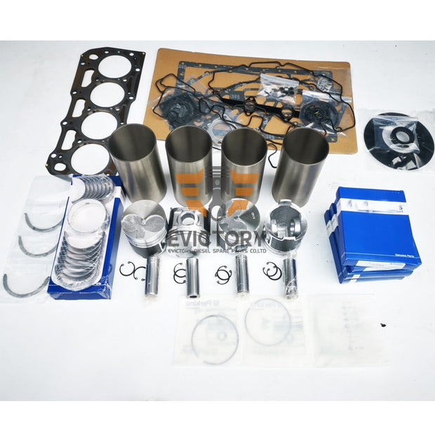 For Perkins 404D-22 404C-22 rebuild overhaul kit + crankshaft + 4 connecting rod