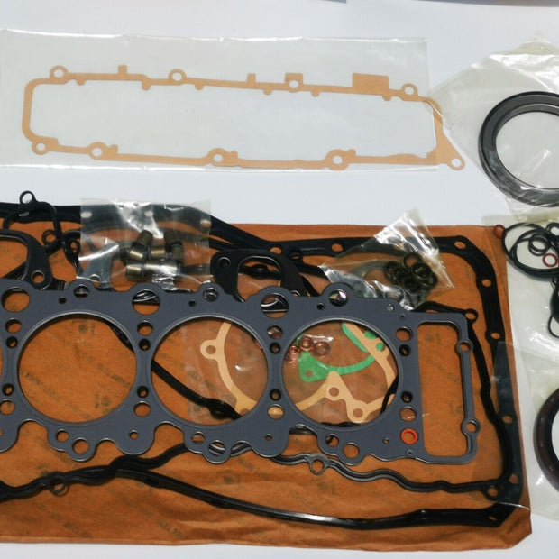 For ISUZU 4HG1-T 4HG1T 4HG1 rebuild kit engine piston ring + full gasket kit