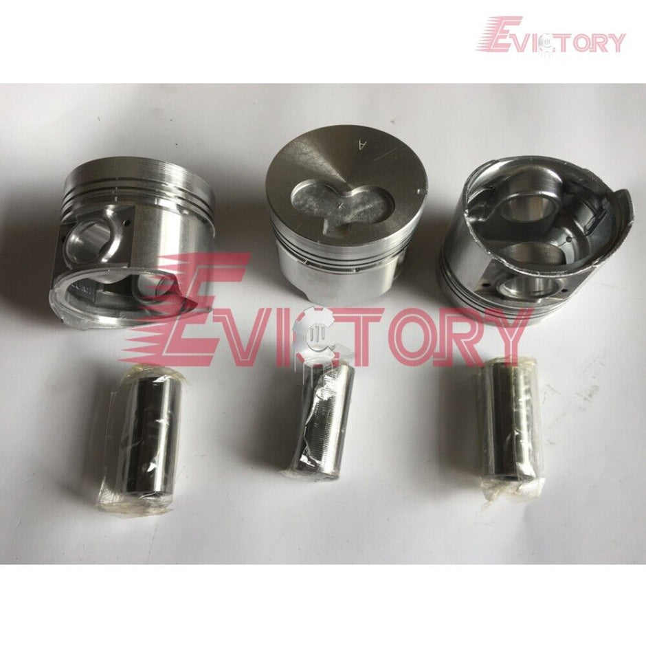 For Isuzu 3KR1 overhaul rebuild kit piston ring gakset cylinder liner all bearin