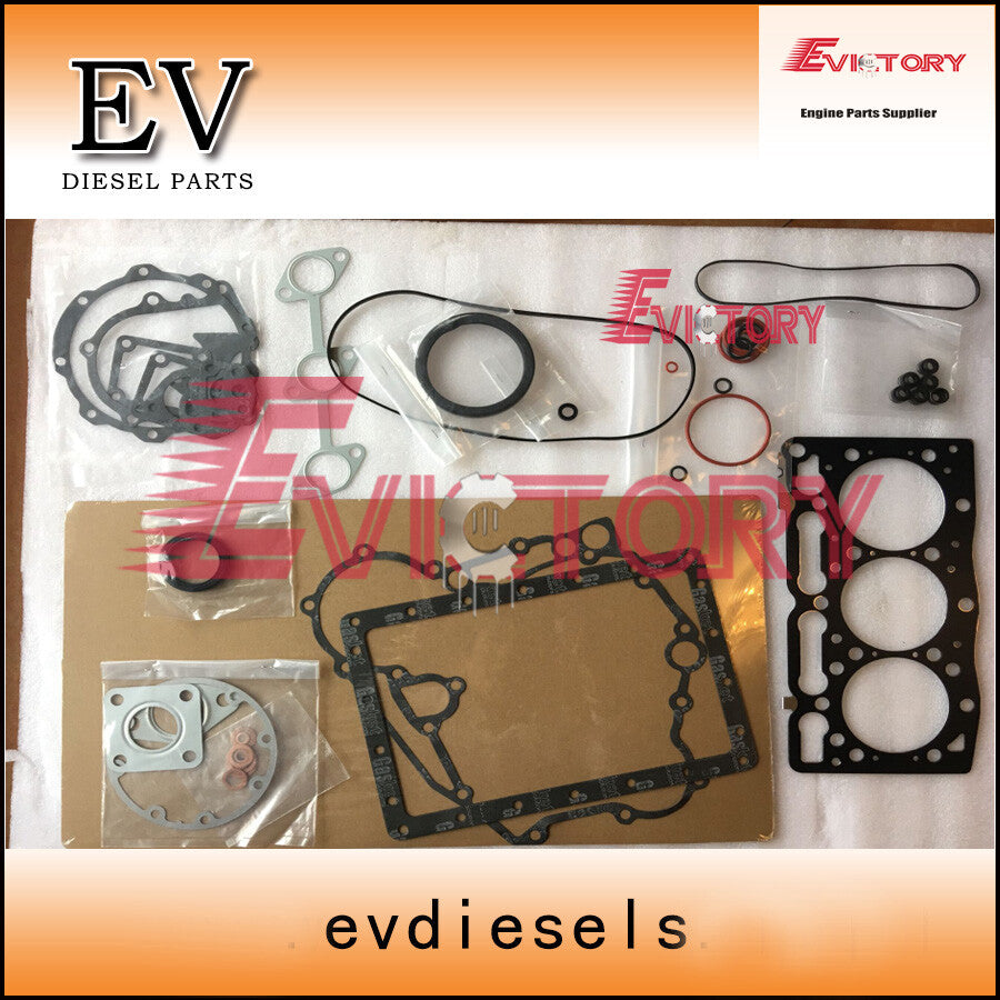 For Kubota D905E D905 overhaul rebuild kit piston+ ring+ full gasket kit complet