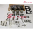 For Kubota D1503 rebuild kit overhaul gasket piston ring liner valves bearings