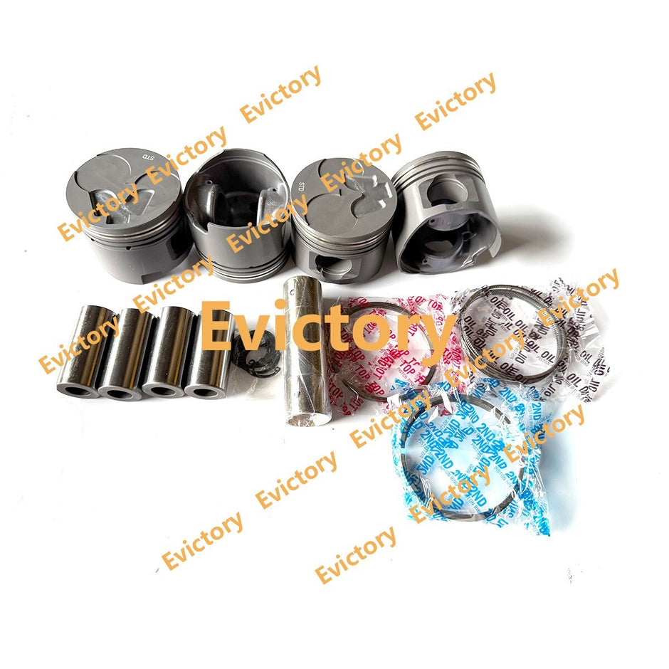 for TOYOTA 1KZ 1KZ-TE rebuild kit valve guide gasket piston liner bearing gasket