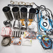 For Doosan Daewoo Forklift DC24 rebuild overhaul kit Piston ring liner gasket