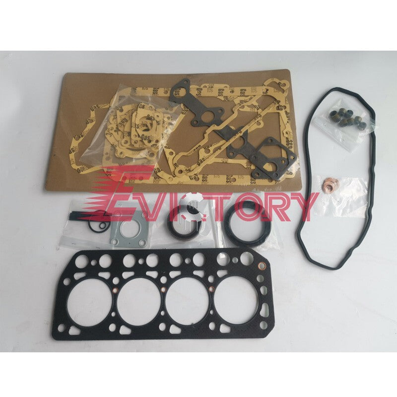 For Mitsubishi excavator K4F overhaul gasket kit + main conrod bearing