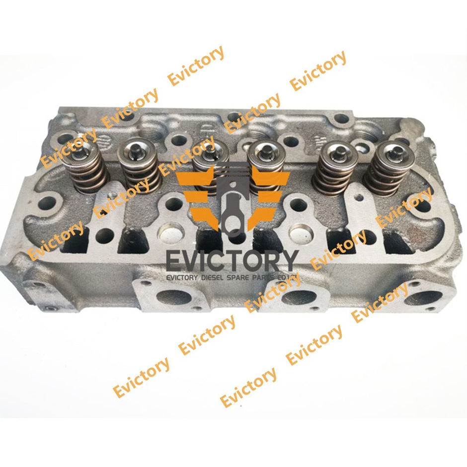 For KUBOTA D1105 Cylinder head valve spring complete assy excavator engine