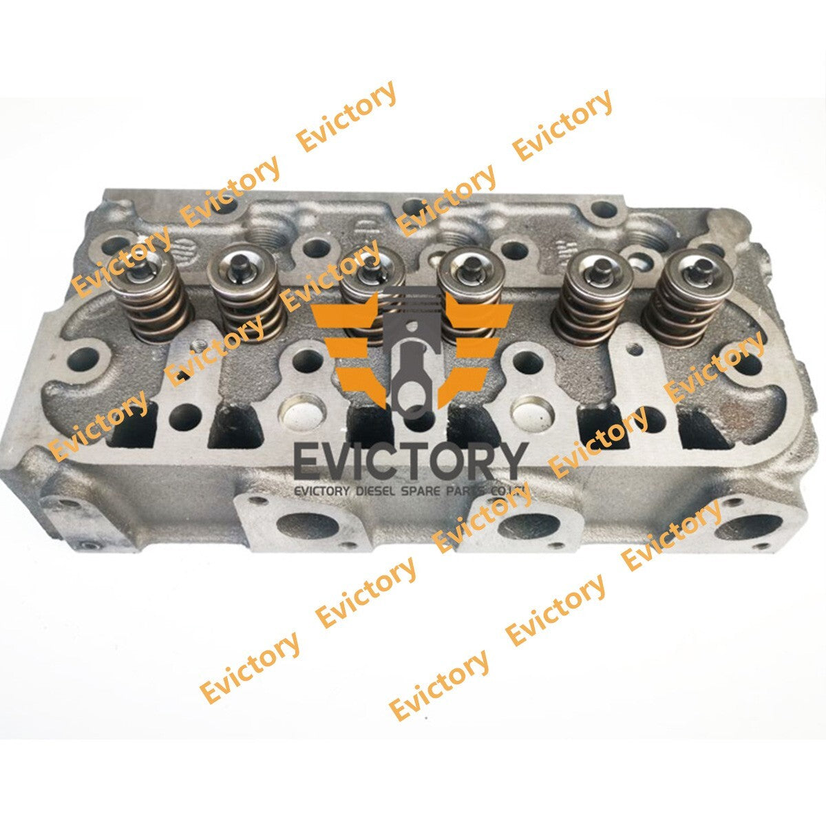 For KUBOTA D1105 Cylinder head valve spring complete assy excavator engine