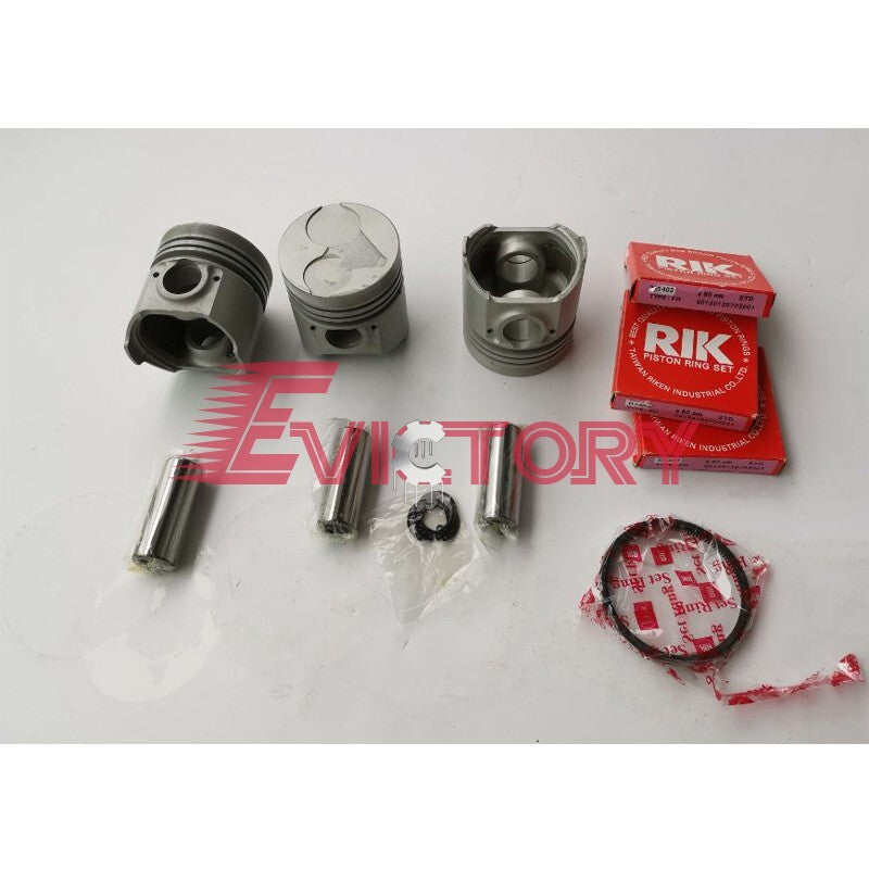 D1402 rebuild kit piston ring crankshaft conrod bearing For KUBOTA engine parts