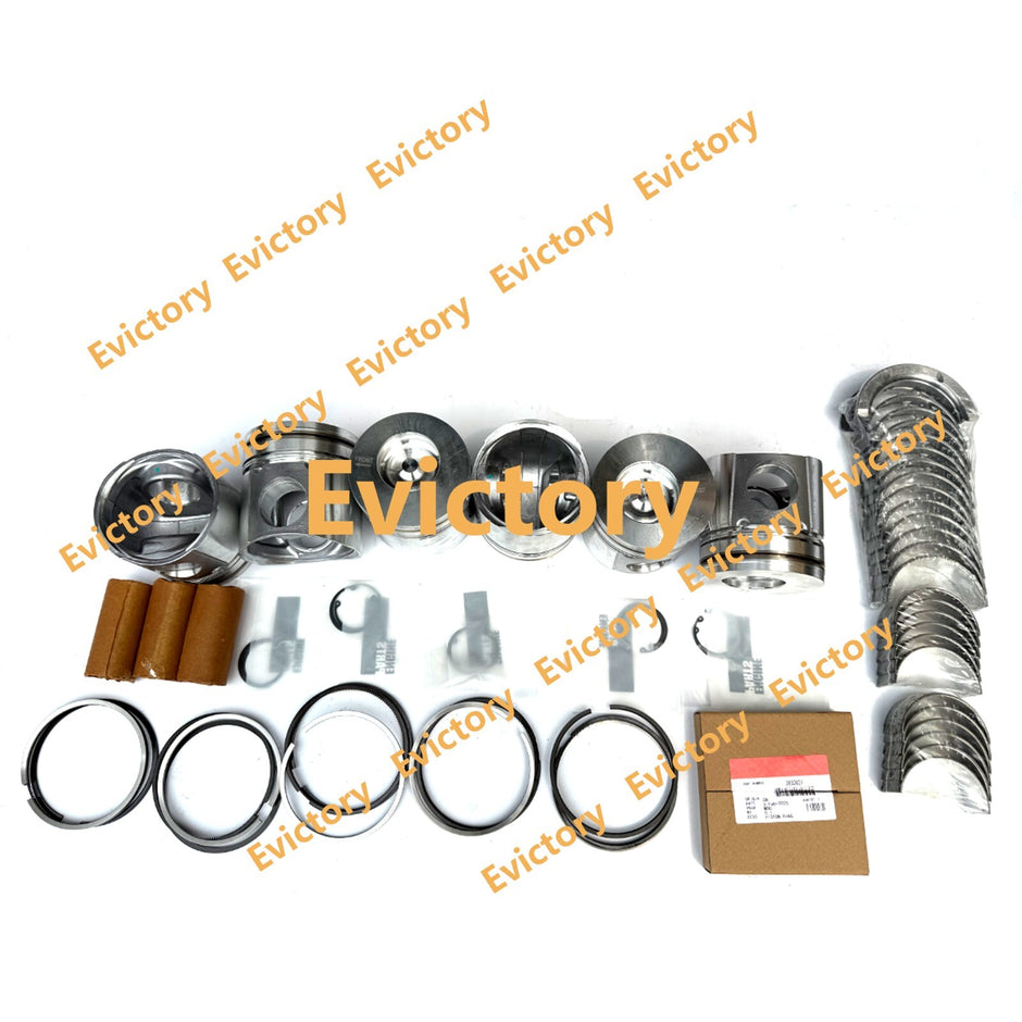 For Cummins 5.9L 6BT 6BT5.9 rebuild overhaul kit piston cylinder gasket bearing