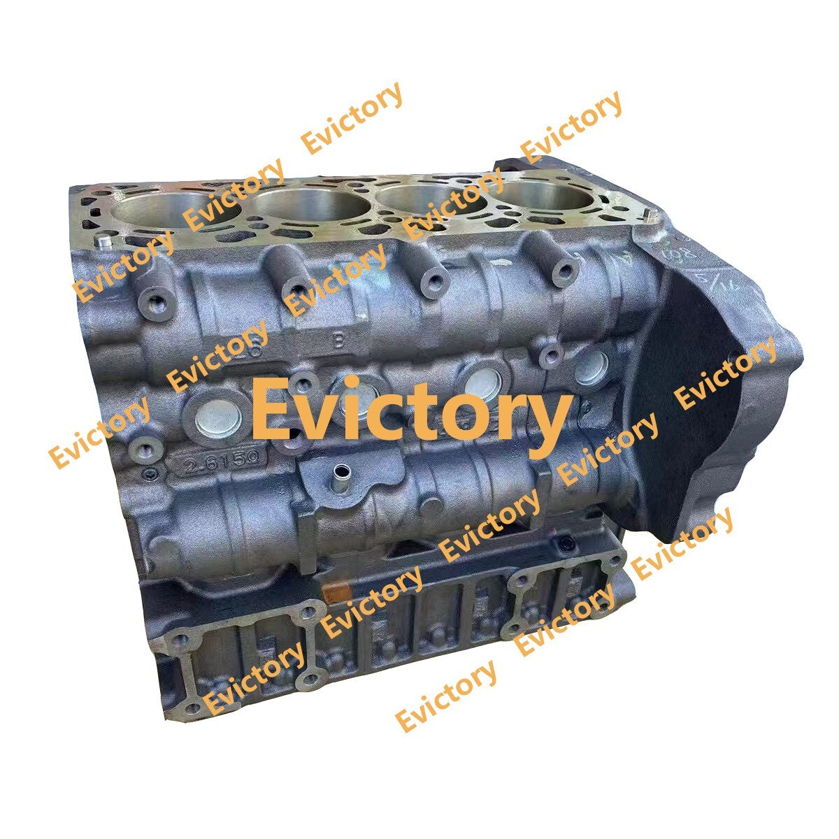 For KUBOTA excavator V2607 cylinder block assembly original genuine engine parts