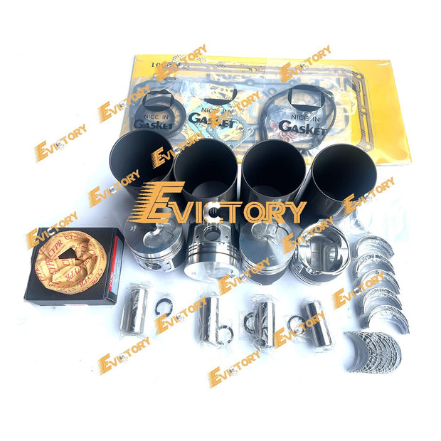 For yanmar 4D98E 4TNE98 rebuild overhaul kit piston liner Engine 129903-22081