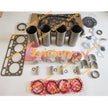 For KUBOTA V1902 rebuild kit piston liner gasket bearing + valve + guide
