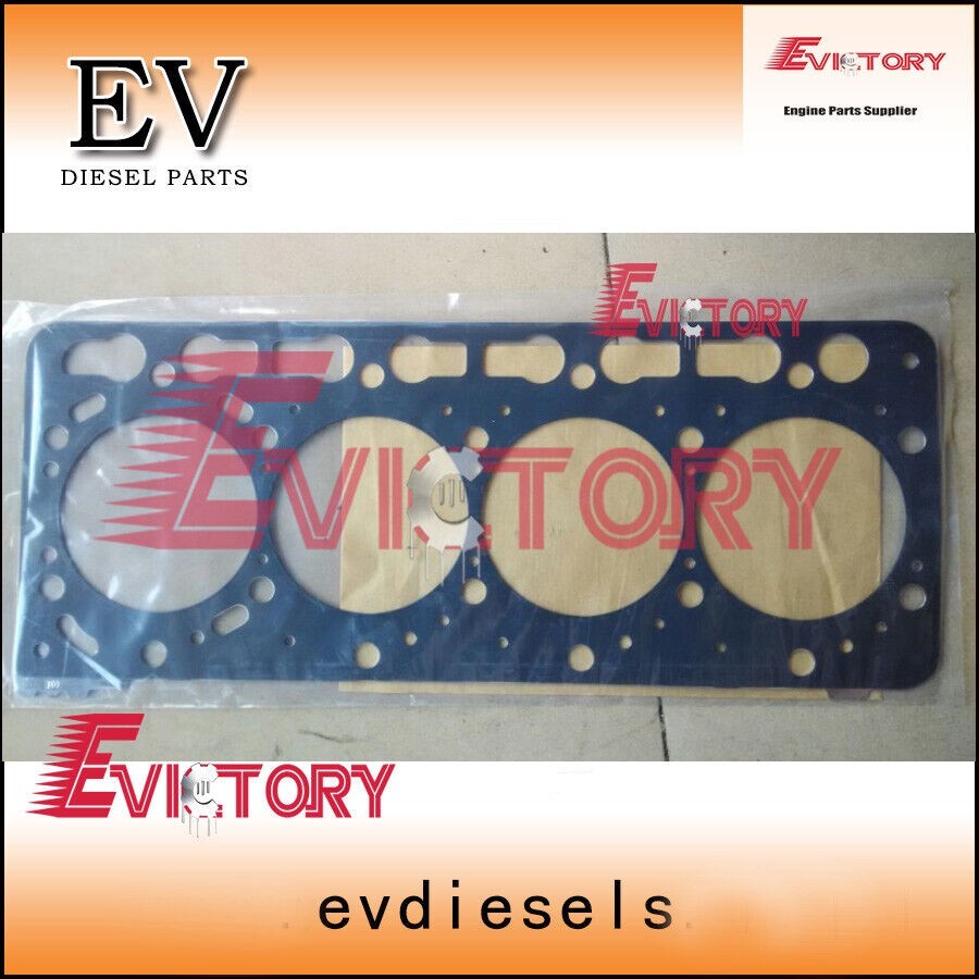 For Kubota V3600 rebuild kit piston ring cylinder head gasket M95S M105S Tractor