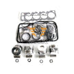 For ISUZU 4HL1 overhaul rebuild kit piston + ring + engine bearing gasket head