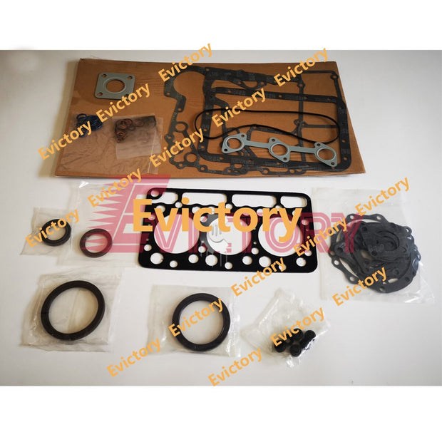 For Kubota D905 D905E rebuild kit piston ring gasket bearing BX22 BX23 B170