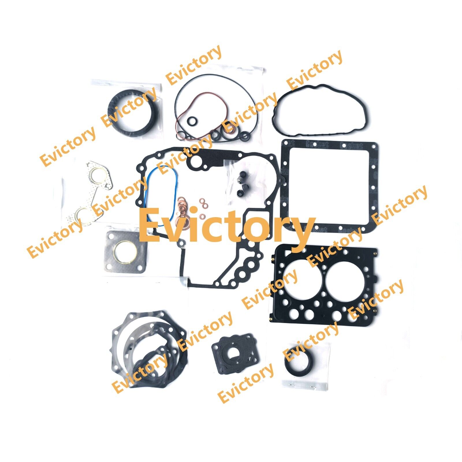 Z482 Rebuild Kit Piston Ring Liner Gasket Bearing For Kubota Engine T1600 B1121