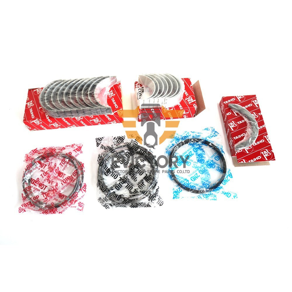 Forklift SD23 rebuild overhaul kit piston + ring set + big small bearing