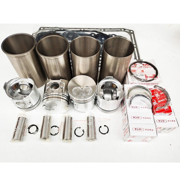 4TNE94 4D94E rebuild overhaul kit liners for yanmar engine excavator forklift