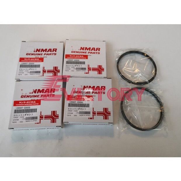 For yanmar 4TNV98 4TNV98T overhaul rebuild kit piston ring big small bearings