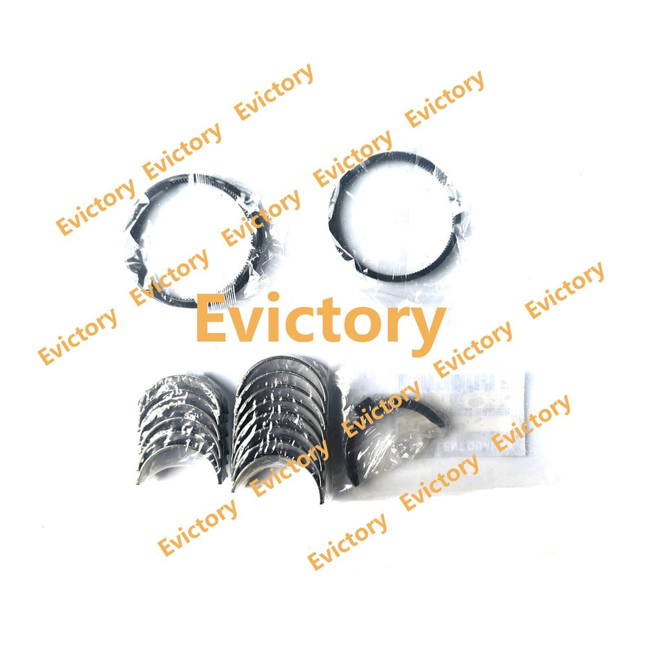 For YANMAR 2TN66 2TN66E 2TN66L rebuild kit piston ring + bearing + gasket