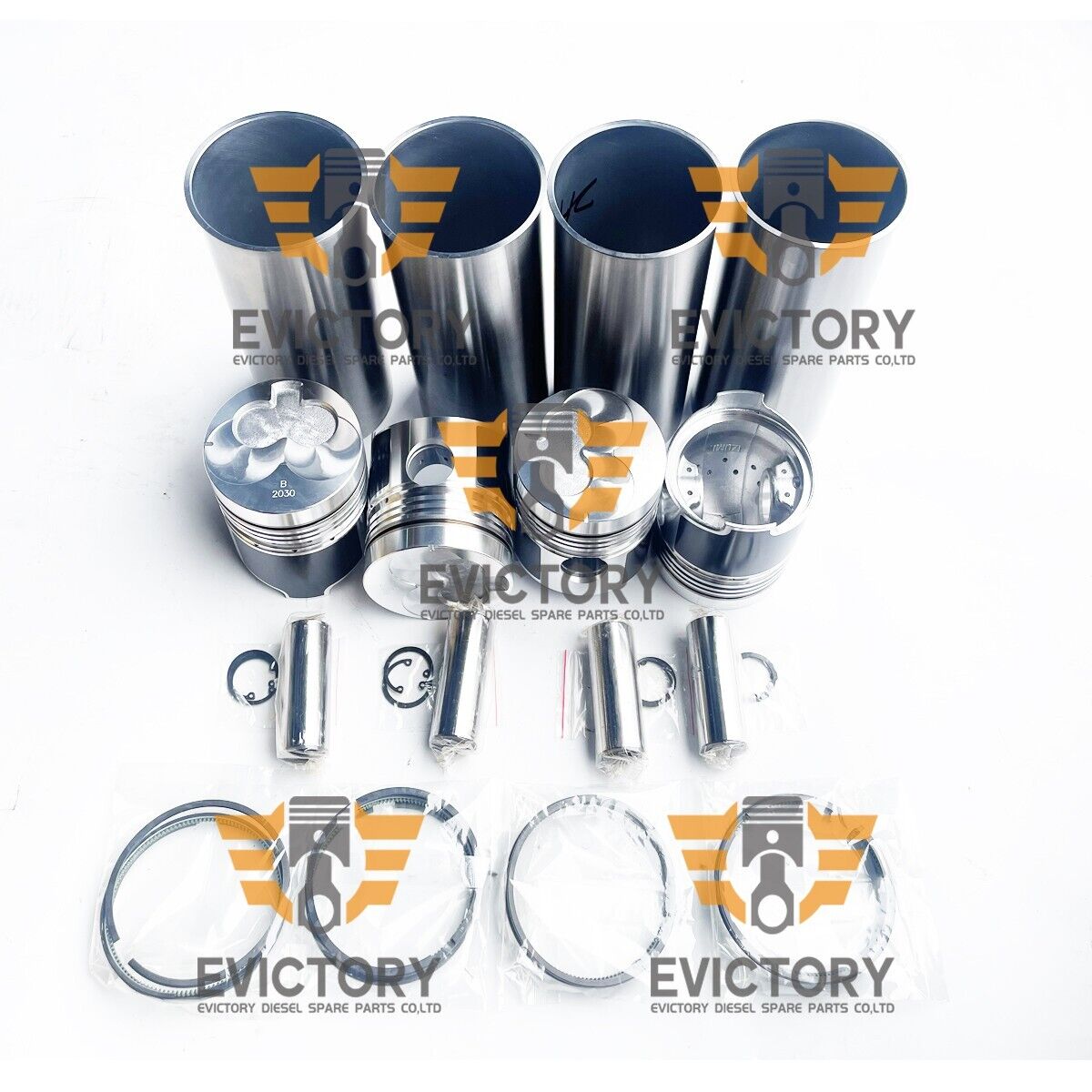 For ISUZU C240 overhaul kit piston ring liner cylinder head gasket bearing