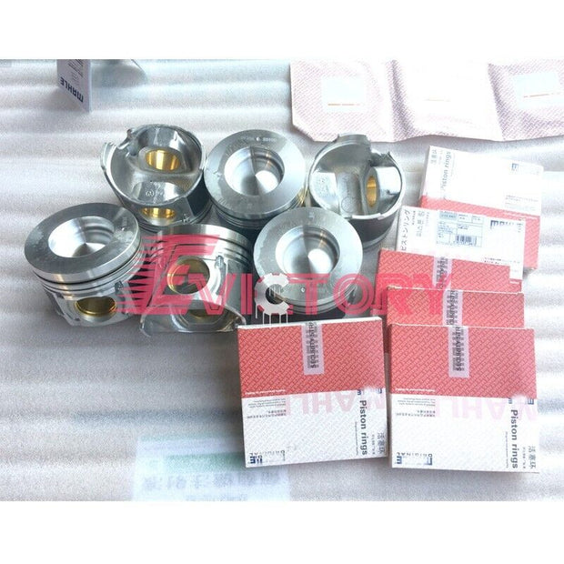J08ET J08E rebuild Overhaul Kit Piston ring big small bearing For Hino Engine