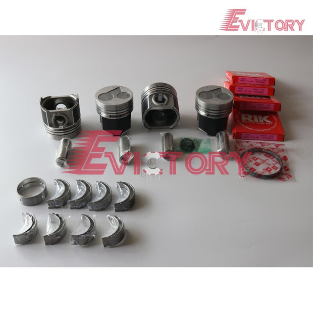 For KUBOTA V2203T V2203M V2203DI V2203 rebuild kit crankshaft+piston+ring +brgs