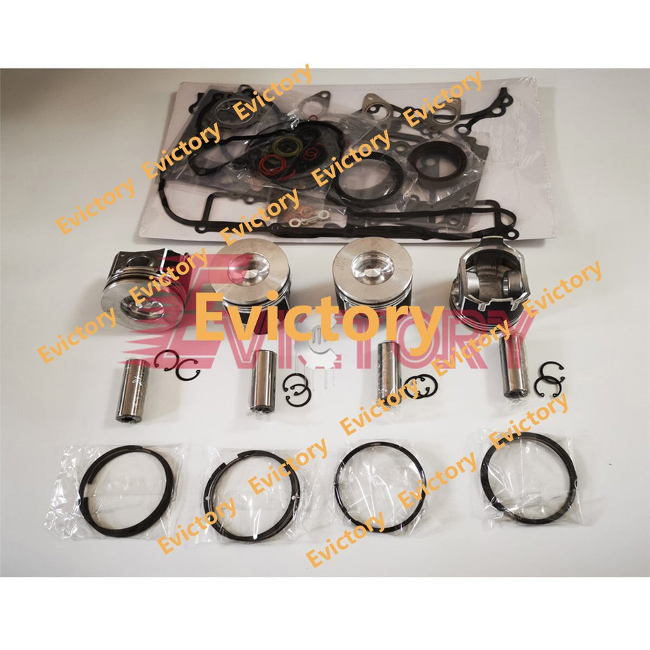 For KUBOTA V3307T V3307 rebuild overhaul kit piston ring cylinder head gasket