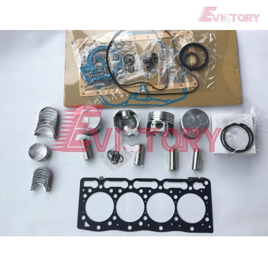 V1505 V1505T Fuel injection pump + piston ring gakset bearing for KUBOTA