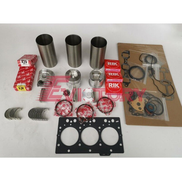 For Yanmar 3TNE78A 3TNE78 rebuild kit engine bearing gasket liner piston ring