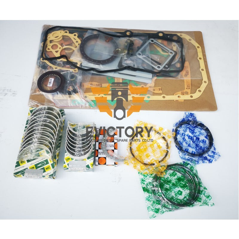 FD42 FD46 Engine Overhaul Rebuild kit piston ring all bearings full gasket kit