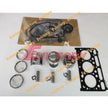 D1503 rebuild kit piston ring full gasket kit For KUBOTA Engine KX91-3