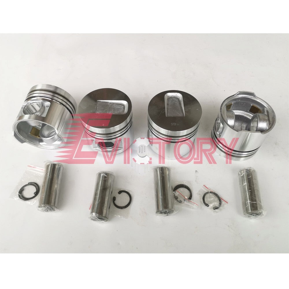 S4Q S4Q2 overhaul kit piston ring cylinder head gasket kit for Mitsubishi egnine