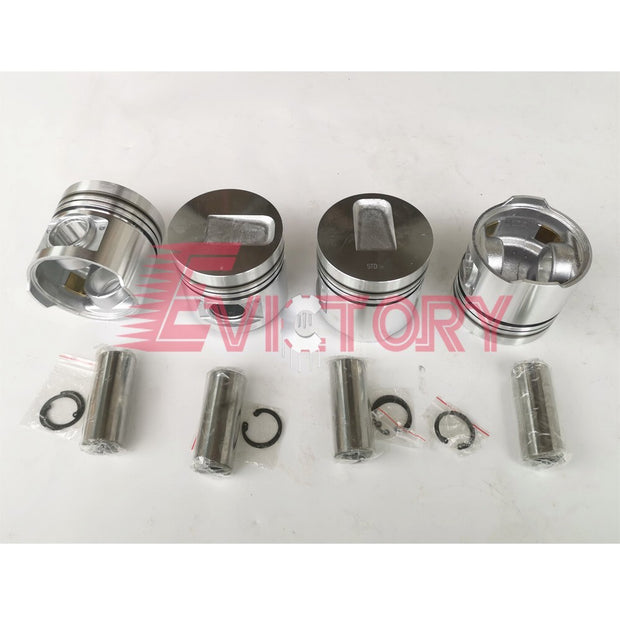 S4Q S4Q2 overhaul kit piston ring cylinder head gasket kit for Mitsubishi egnine