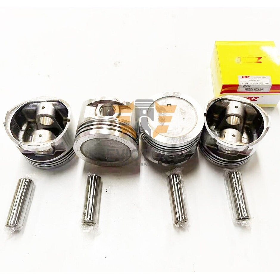 For Forklift K21 K25 Oversize Piston with ring +0.50mm gasket bearing