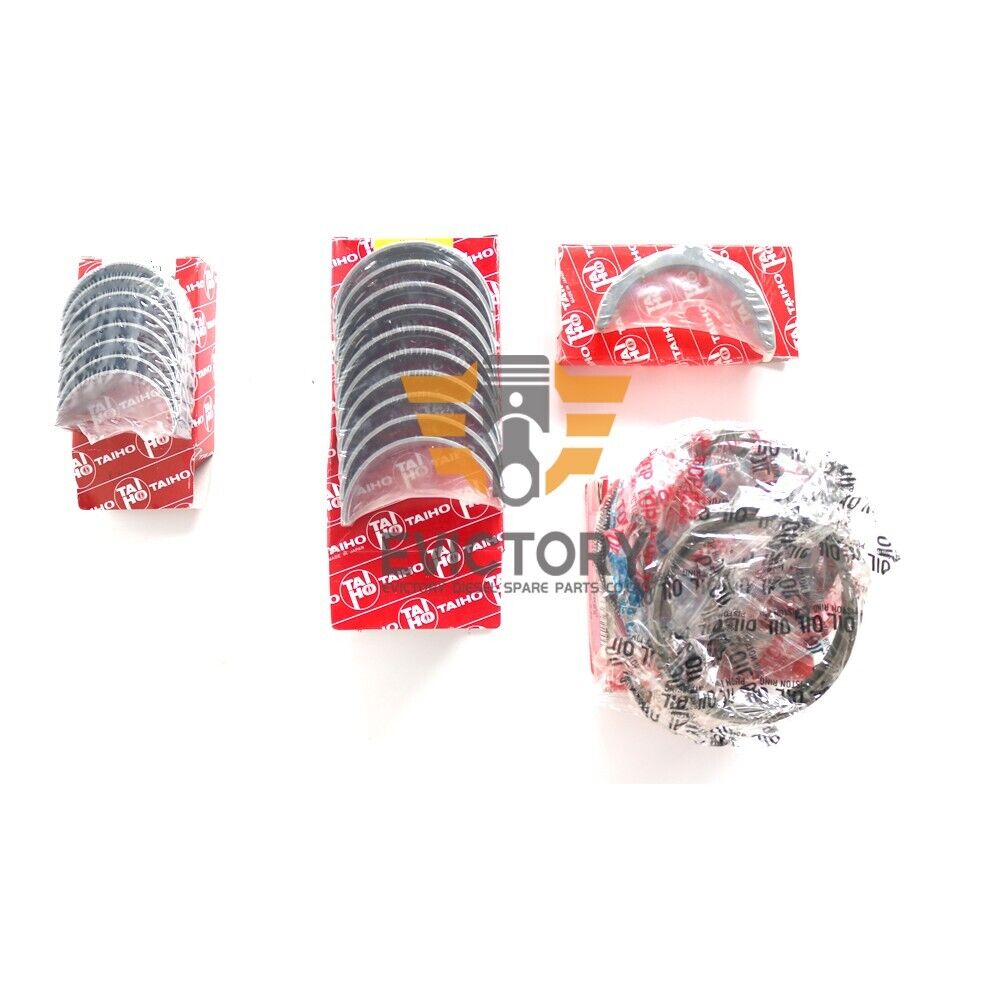 Forklift engine SD23 rebuild overhaul kit piston ring +crankshaft conrod bearing