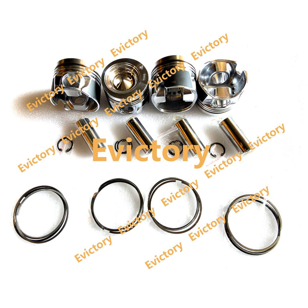 For Isuzu 4LE2X 4LE2 engine overhaul kit piston ring crankshaft conrod bearing