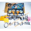 For KUBOTA V2003T V2003-DI-T rebuild kit piston gasket bearing + 8pc valves
