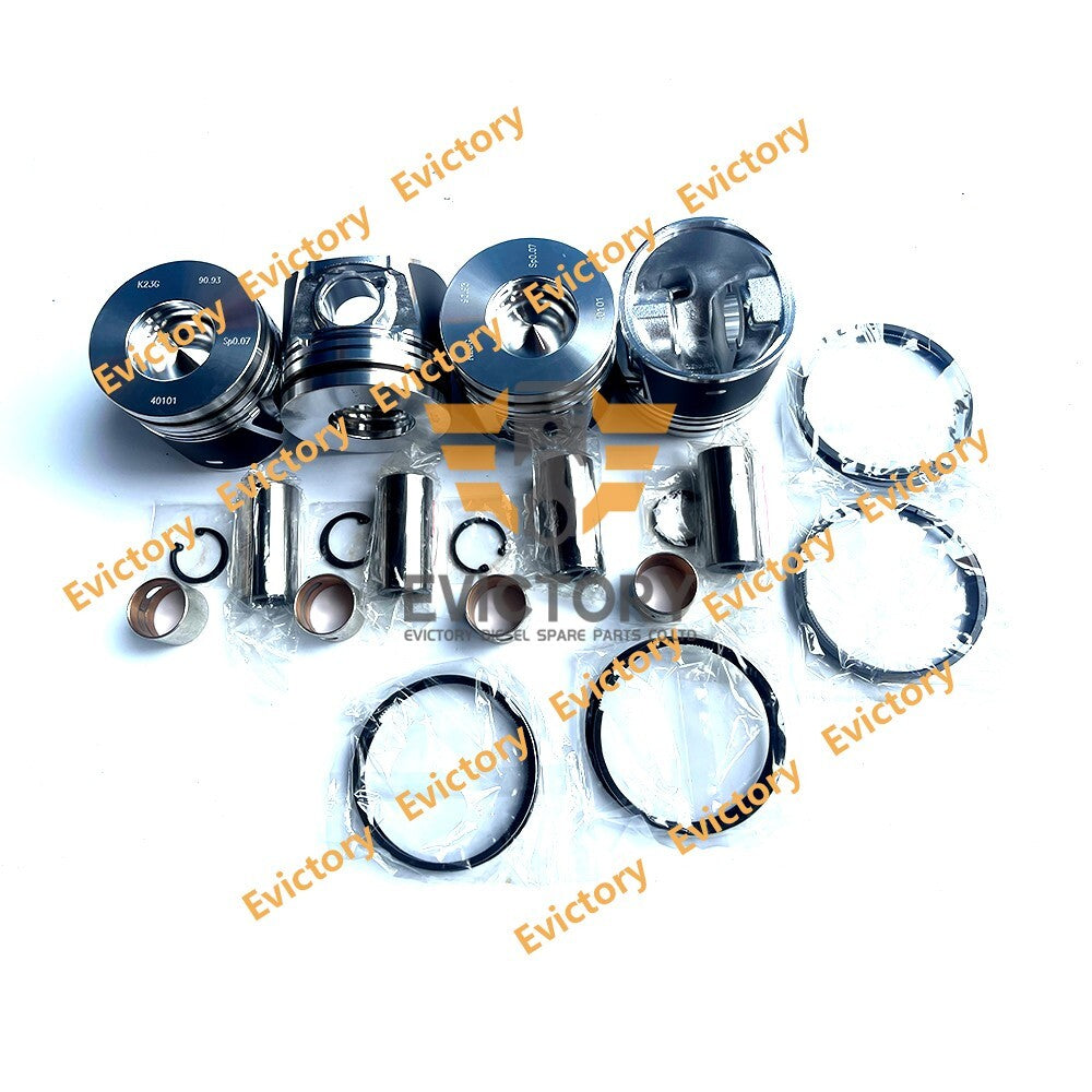 For DEUTZ BF4M1011 rebuild overhaul kit piston ring liner set gasket bearing