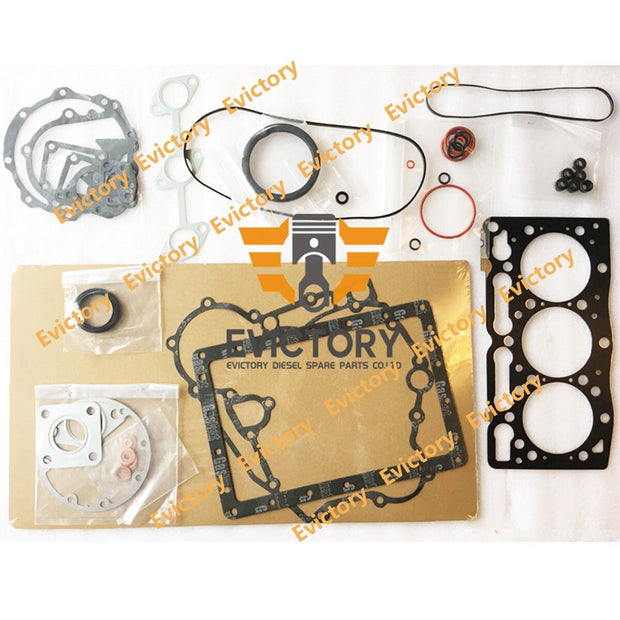 For Kubota D1005 rebuld parts overhual gasket head kit Engine B1750D B1750E