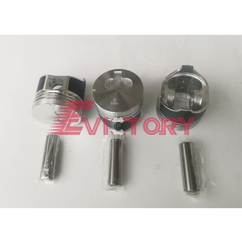 For Isuzu 3KC2 3KC1 rebuild kit piston liner valve bearing gasket excavator