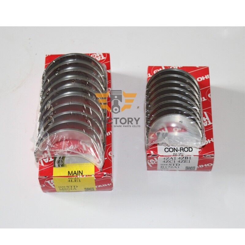 For Isuzu 4LE1 overhaul rebuild kit piston ring + crankshaft conrod bearing