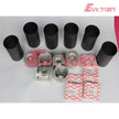 For Isuzu 6HK1T 6hk1x 6hk1 overhaul kit Piston ring sleeve liner kit