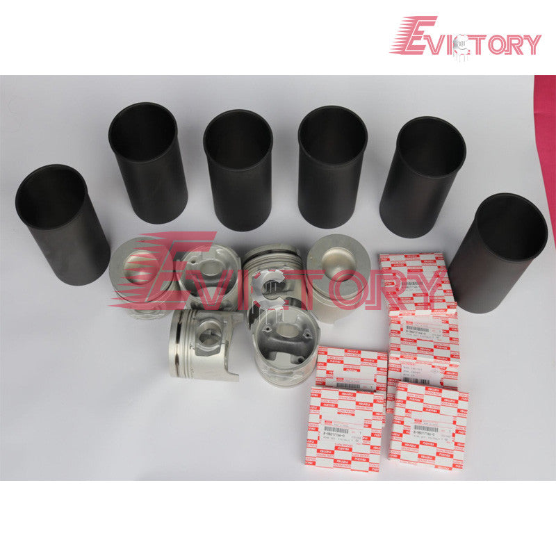 For Isuzu 6HK1T 6hk1x 6hk1 overhaul kit Piston ring sleeve liner kit