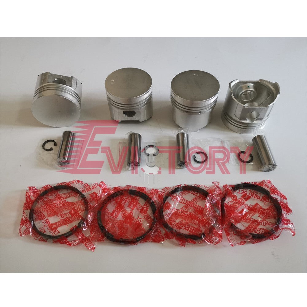 V1702 engine rebuild kit For Kubota piston ring main big small bearings