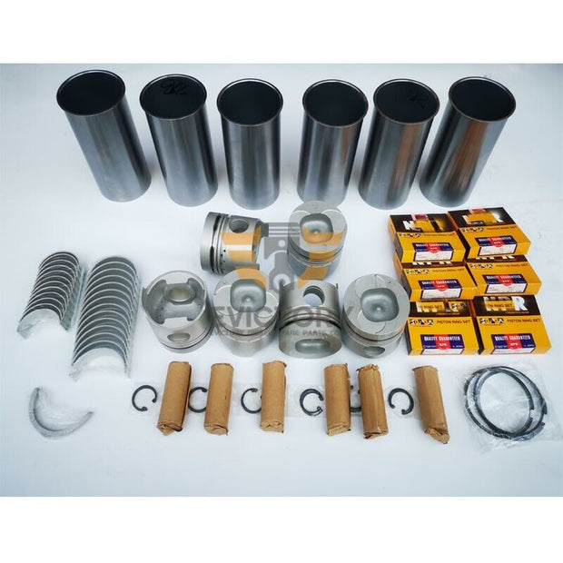 For Isuzu 6BD1 6BD1T overhaul rebuild kit piston ring liner all bearing