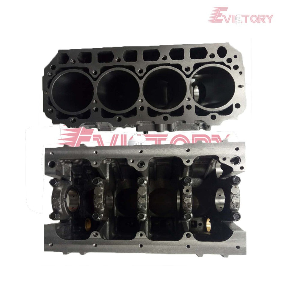 For YANMAR 4TNV86 cylinder block assy crankshaft conrod piston brgs ring