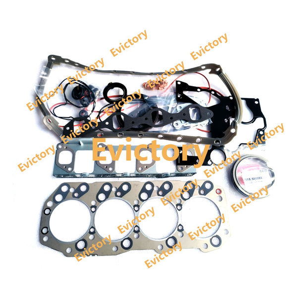 For ISUZU parts 4KH1 rebuild kit Piston ring full gasket kit engine bearings